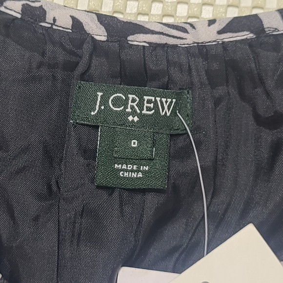 J. Crew Factory Bow Tie Peter Pan Cap Sleeve Dress - Picture 7 of 8